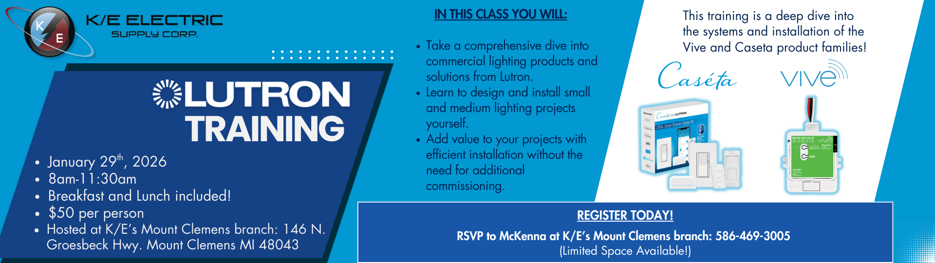 Lutron Training January 2026